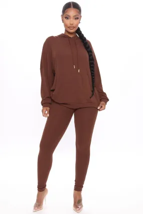 Ava Legging Set - Brown
