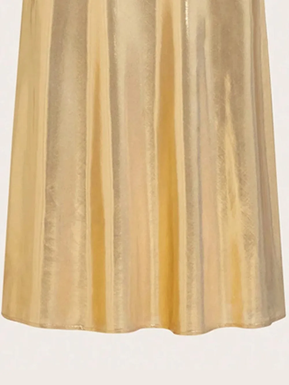 Ayaka Elastic Waistband Midi Skirt