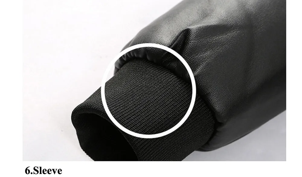 Biker Patchwork Leather Jacket