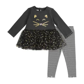 Cat Tunic & Legging Set