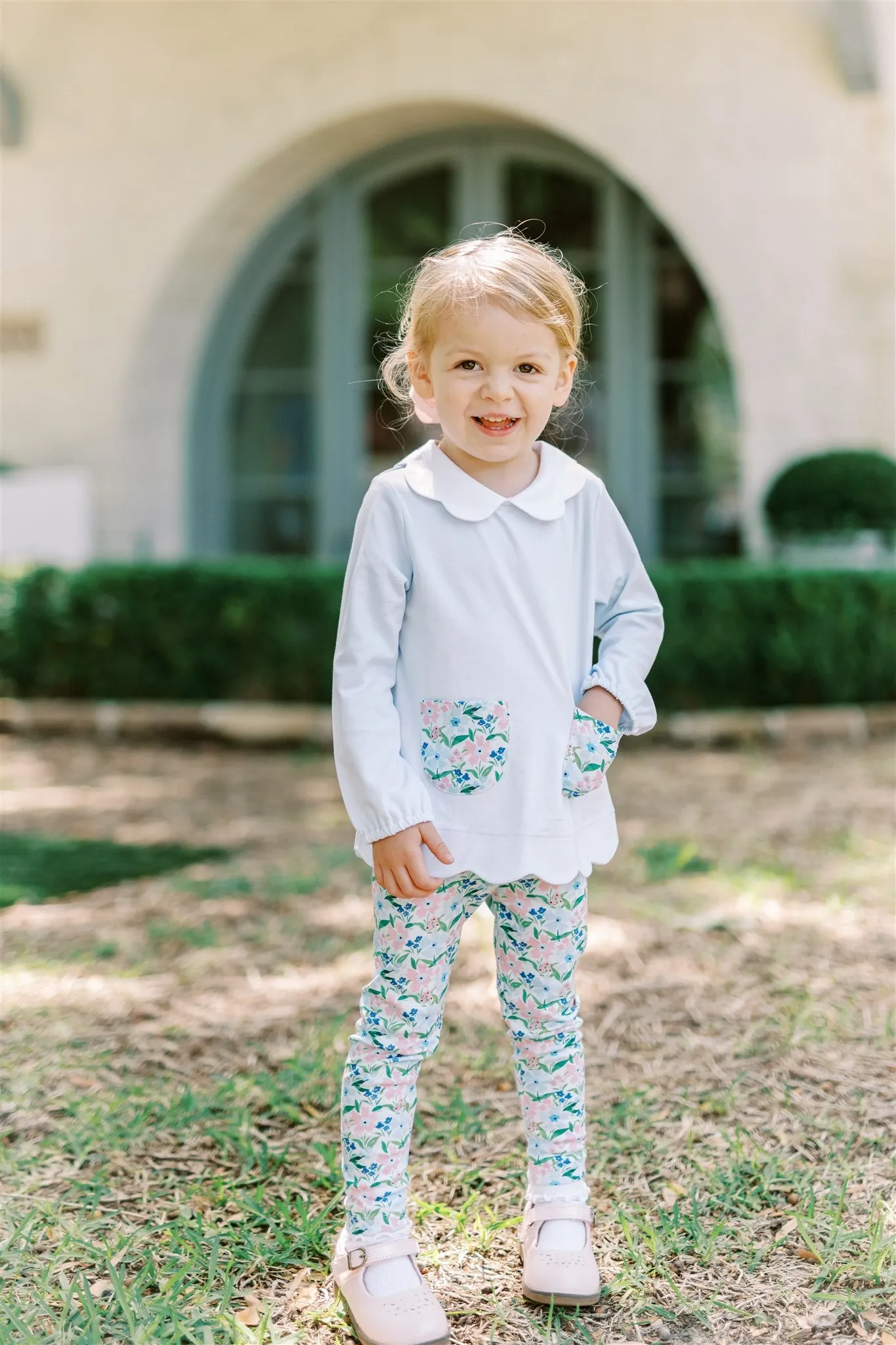 Flanders Poppy Tunic w/ Leggings