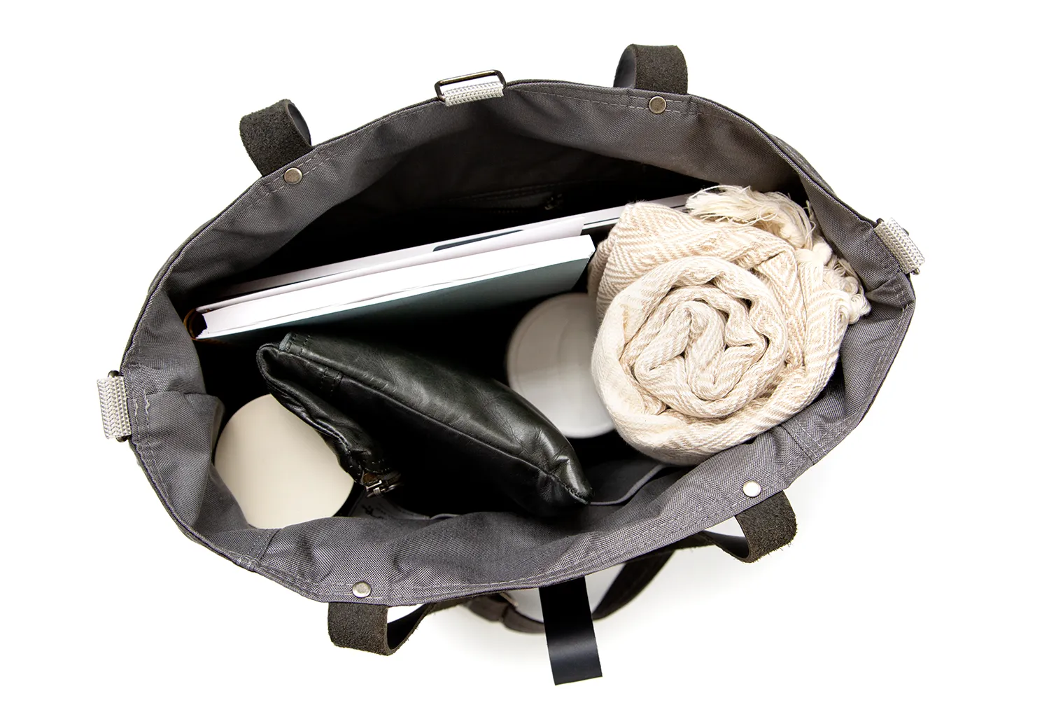 Handwoven Bag Blanket - Beige Diamond