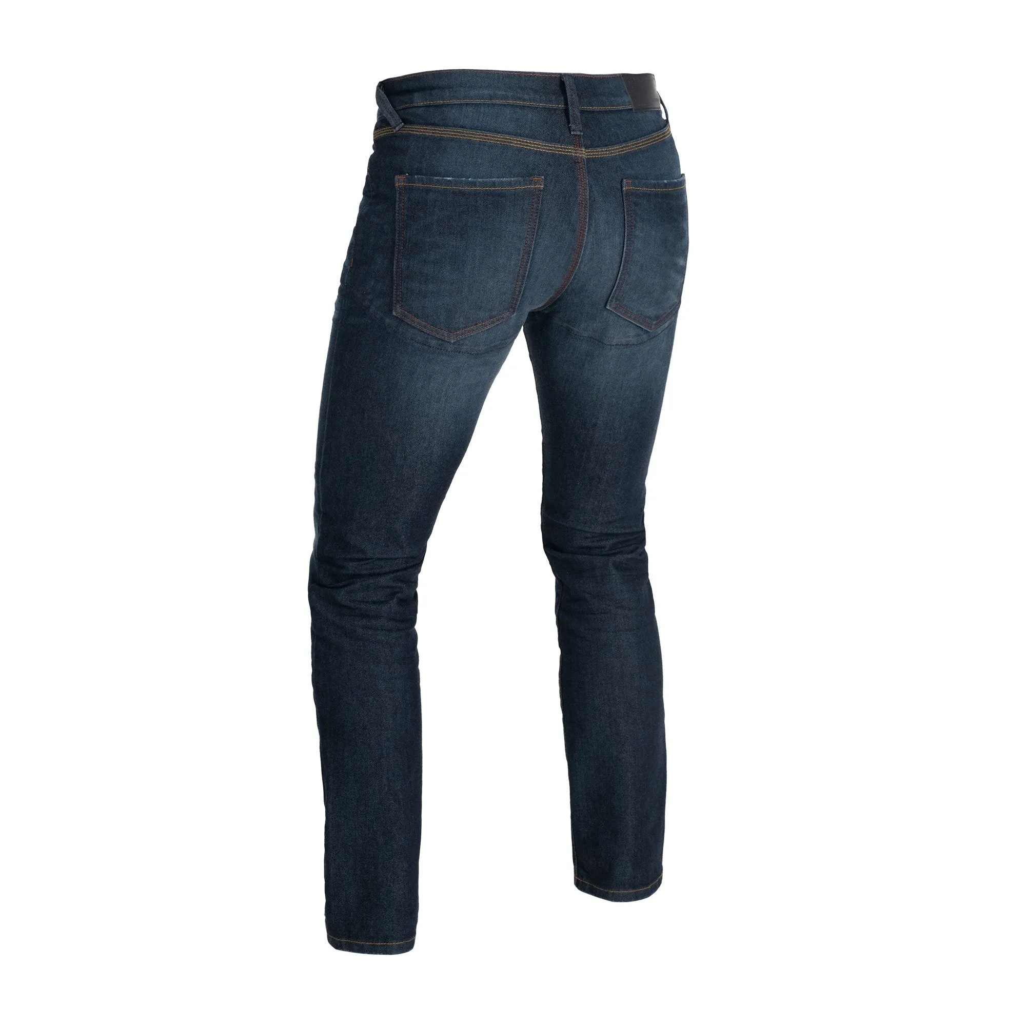 Oxford OA AAA Straight Men's Motorbike Jeans Dark Aged S L30