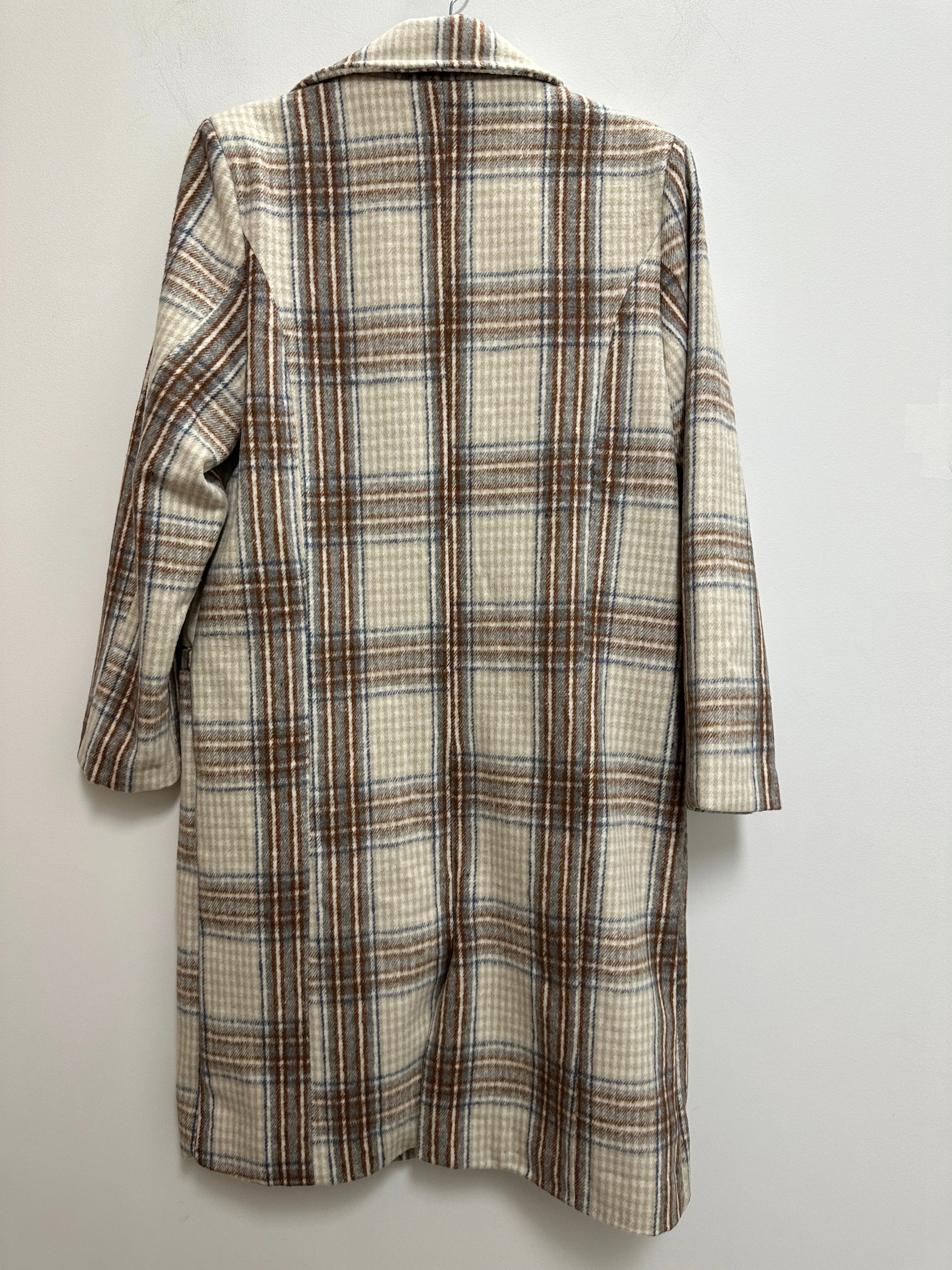 Phillipa Check Coat in Multi