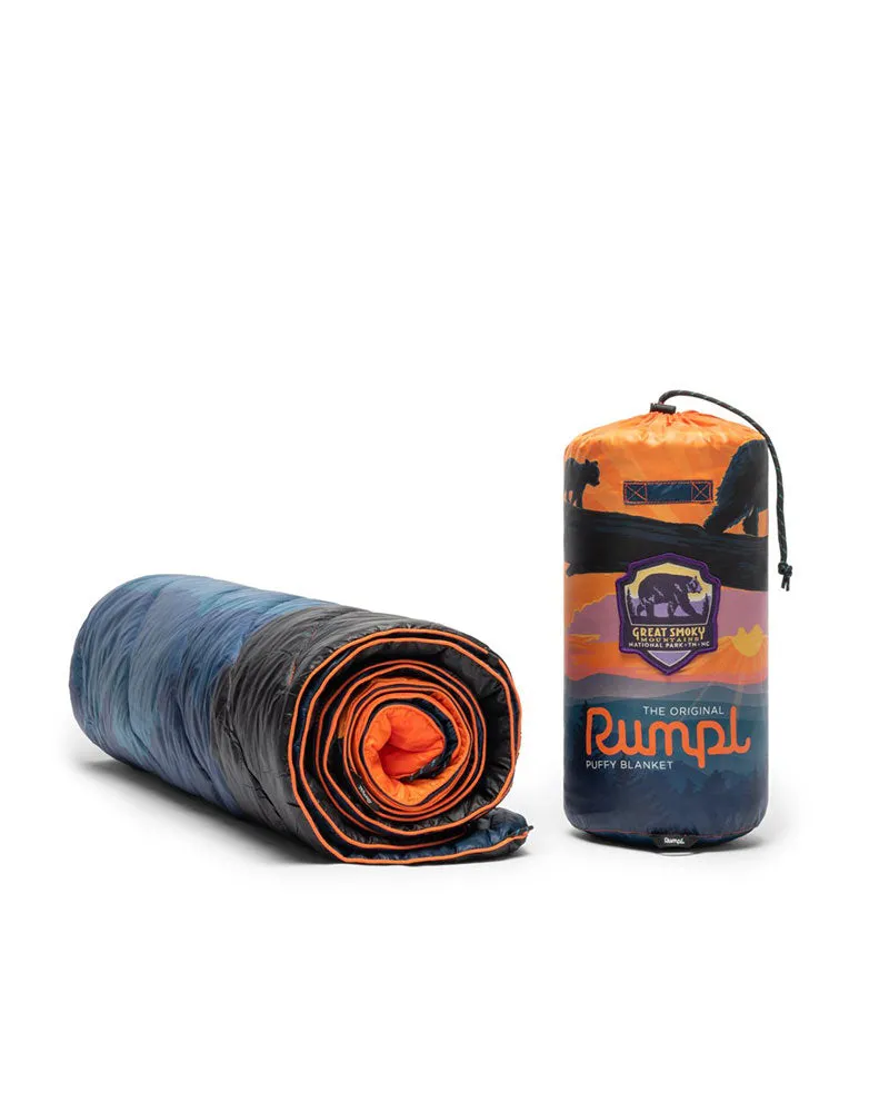 Rumpl Great Smoky Bear Crossing Original Puffy Blanket