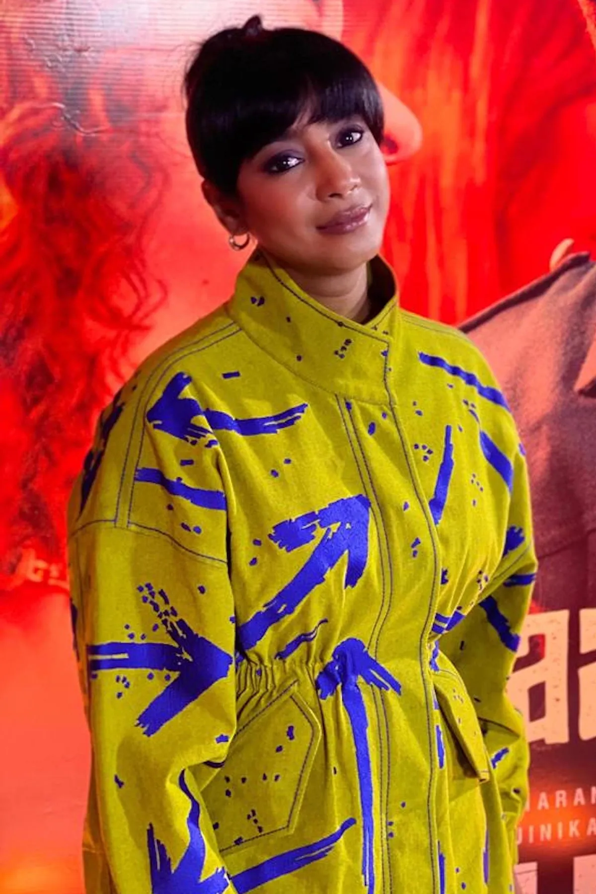 Shilpa Rao In Arrow Parka Dress