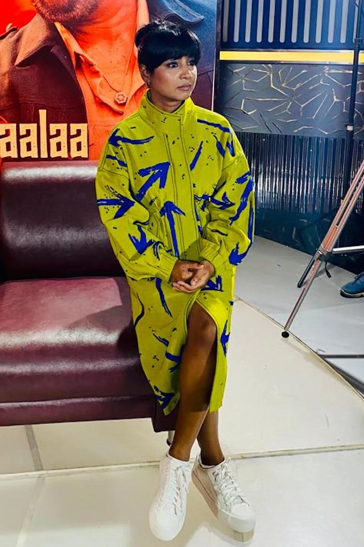 Shilpa Rao In Arrow Parka Dress